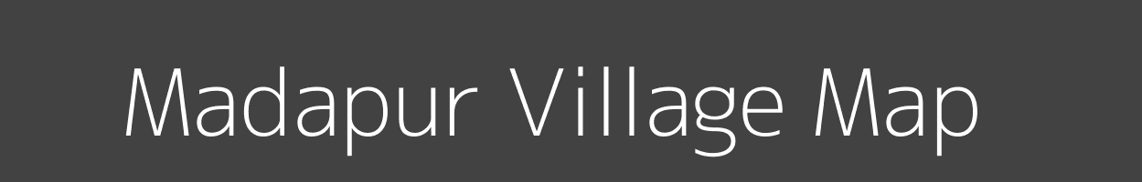 Map of Madapur Village in Uttar Pradesh Image