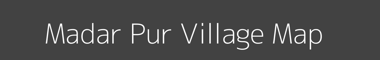 Map of Madar Pur Village in Uttar Pradesh Image