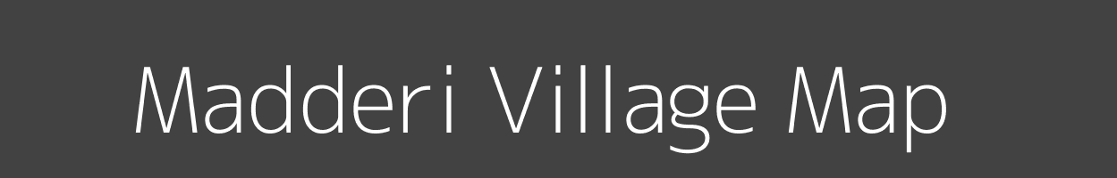 Map of Madderi Village in Karnataka Image