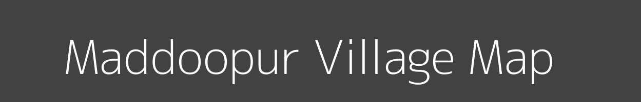 Map of Maddoopur Village in Uttar Pradesh Image