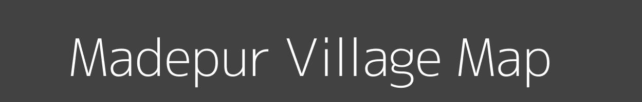 Map of Madepur Village in Uttar Pradesh Image