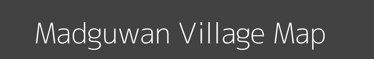 Map of Madguwan Village in Madhya Pradesh Image