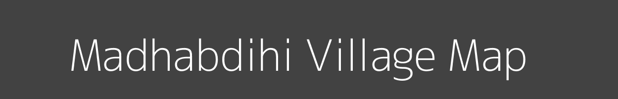 Map of Madhabdihi Village in West Bengal Image