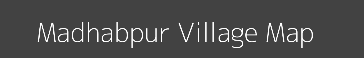 Map of Madhabpur Village in West Bengal Image