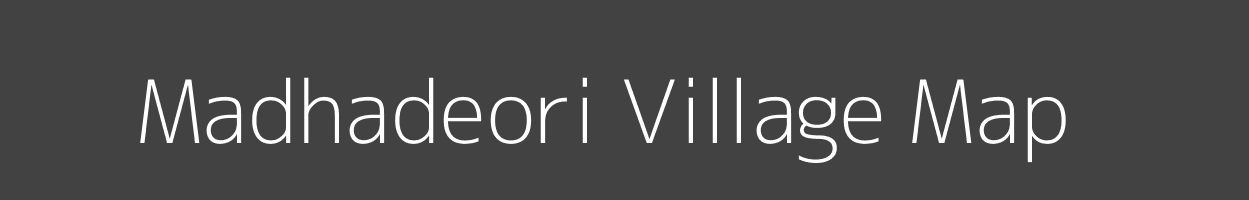 Map of Madhadeori Village in Madhya Pradesh Image