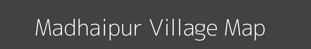 Map of Madhaipur Village in Bihar Image