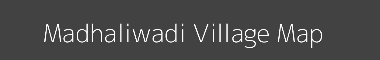 Map of Madhaliwadi Village in Maharashtra Image