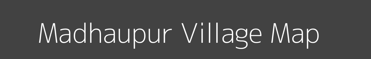 Map of Madhaupur Village in Uttar Pradesh Image