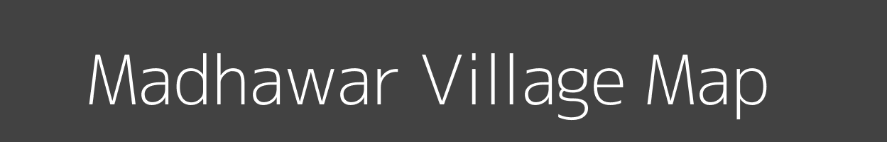 Map of Madhawar Village in Karnataka Image