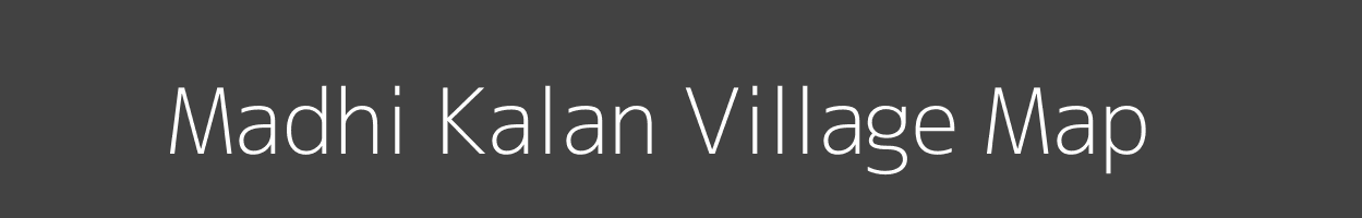 Map of Madhi Kalan Village in Madhya Pradesh Image