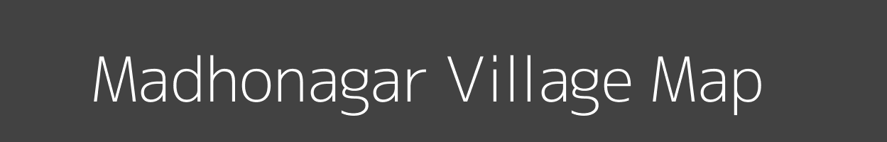 Map of Madhonagar Village in Uttar Pradesh Image