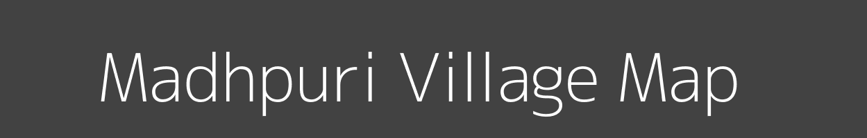 Map of Madhpuri Village in Uttar Pradesh Image