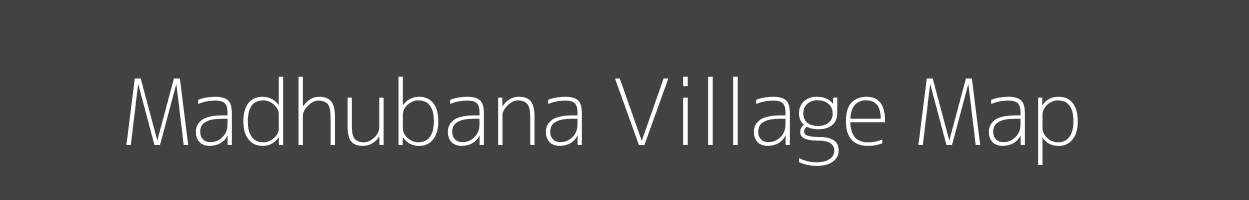 Map of Madhubana Village in Jharkhand Image