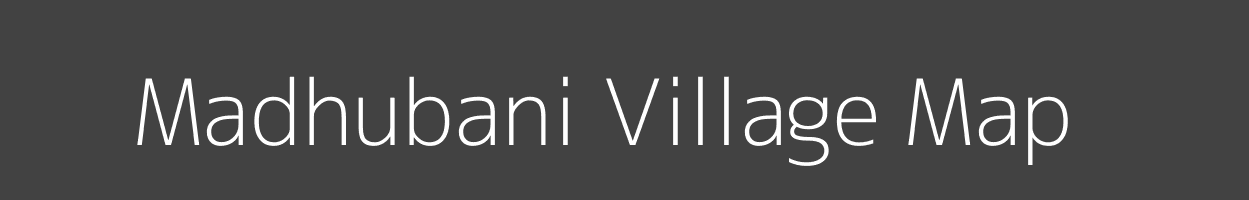 Map of Madhubani Village in Uttar Pradesh Image