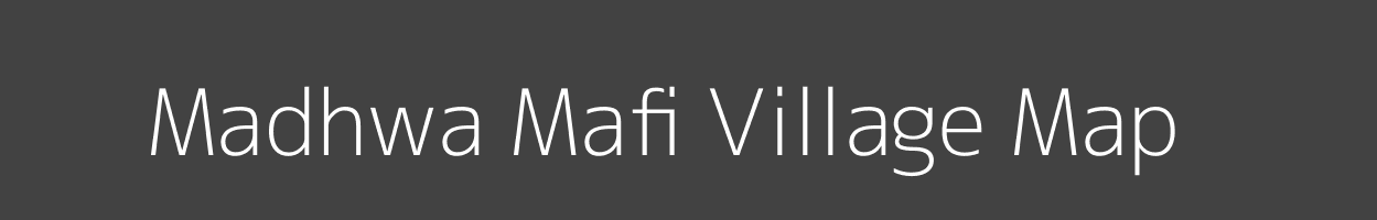 Map of Madhwa Mafi Village in Uttar Pradesh Image