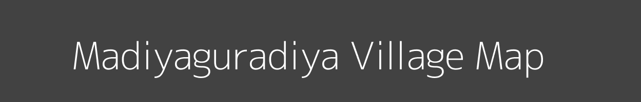 Map of Madiyaguradiya Village in Madhya Pradesh Image