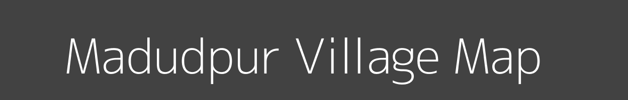 Map of Madudpur Village in Uttar Pradesh Image