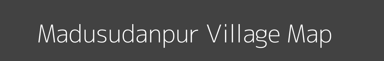 Map of Madusudanpur Village in Bihar Image