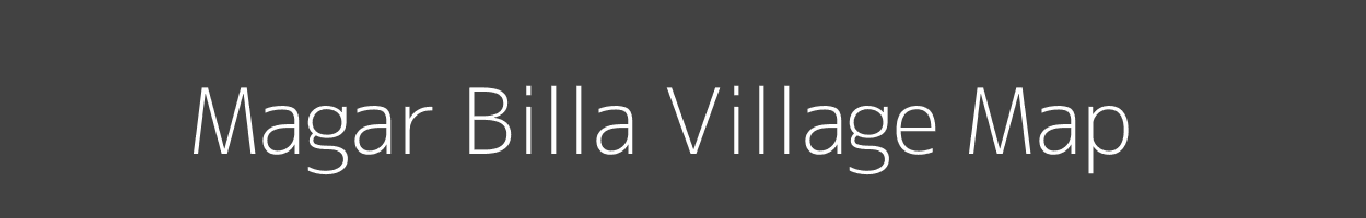 Map of Magar Billa Village in Uttar Pradesh Image