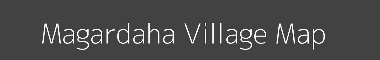 Map of Magardaha Village in Madhya Pradesh Image