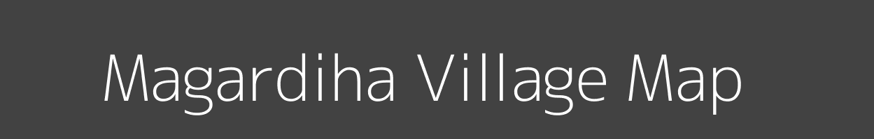 Map of Magardiha Village in Uttar Pradesh Image