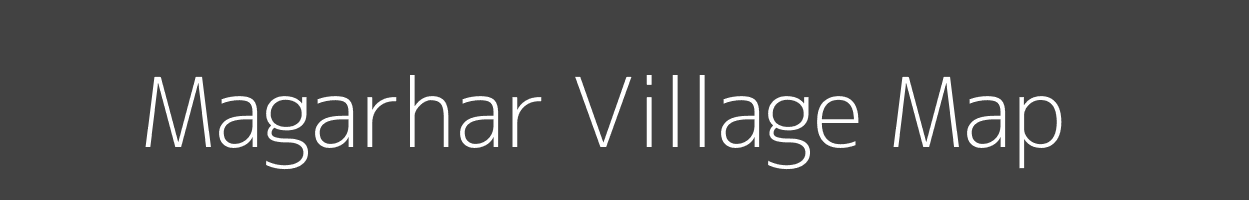 Map of Magarhar Village in Uttar Pradesh Image