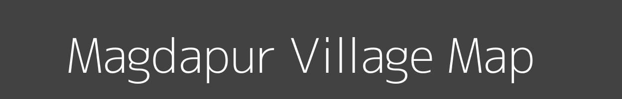 Map of Magdapur Village in Uttar Pradesh Image