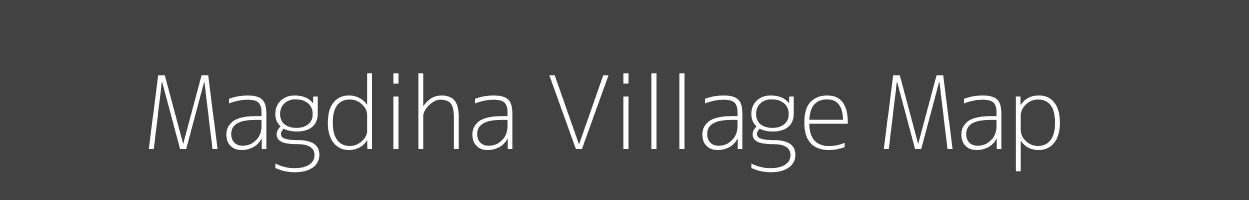 Map of Magdiha Village in Uttar Pradesh Image