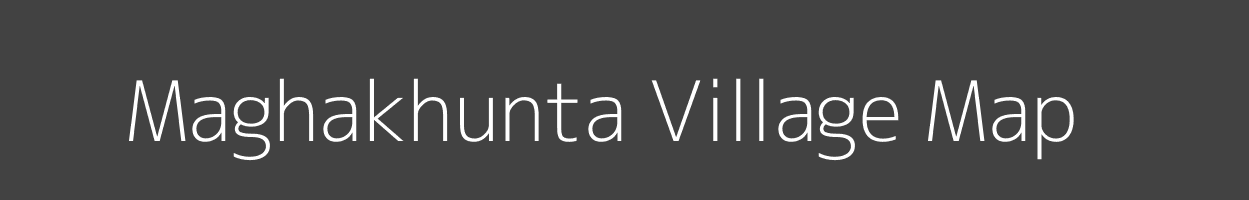 Map of Maghakhunta Village in Odisha Image