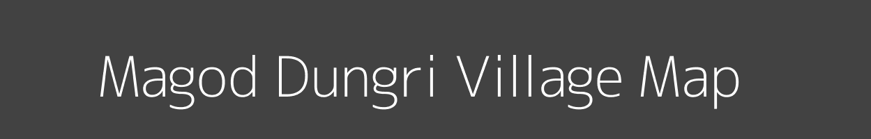Map of Magod Dungri Village in Gujarat Image