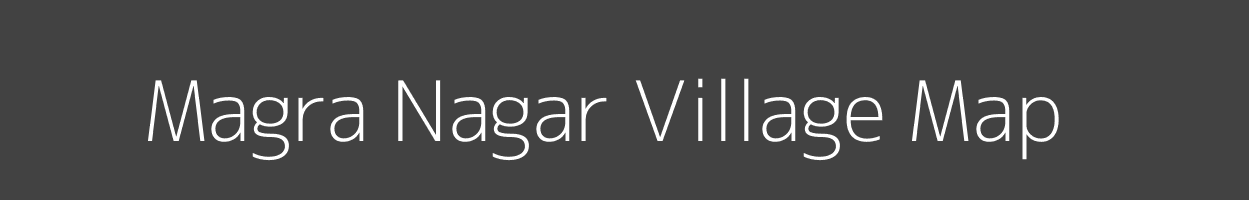 Map of Magra Nagar Village in Rajasthan Image