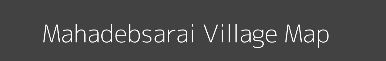 Map of Mahadebsarai Village in Odisha Image