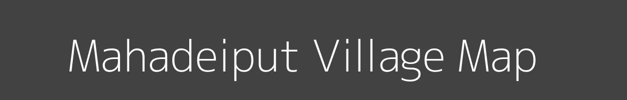 Map of Mahadeiput Village in Odisha Image