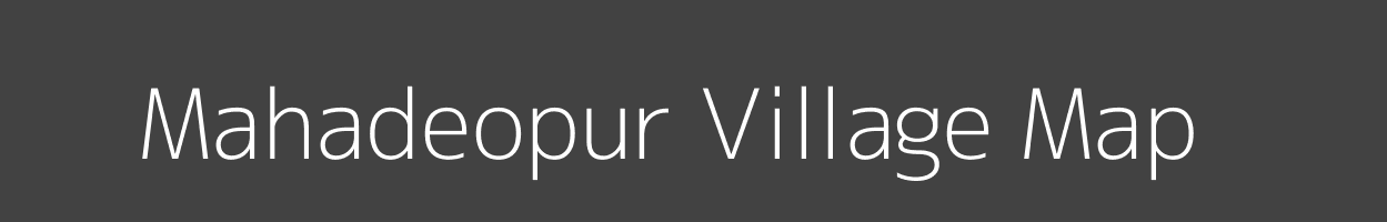 Map of Mahadeopur Village in Uttarakhand Image