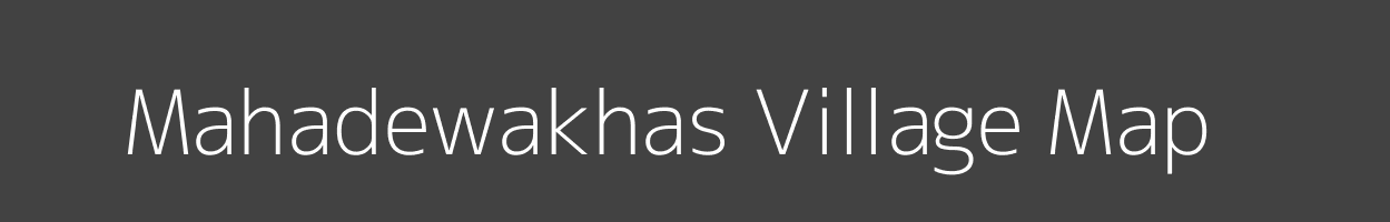 Map of Mahadewakhas Village in Uttar Pradesh Image