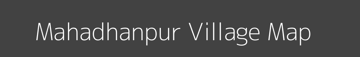 Map of Mahadhanpur Village in Uttar Pradesh Image