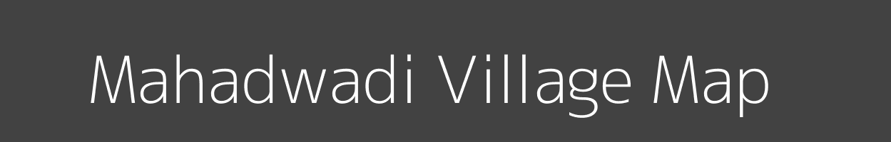 Map of Mahadwadi Village in Maharashtra Image