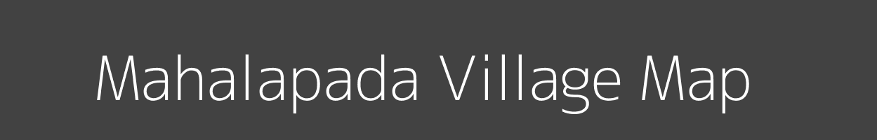 Map of Mahalapada Village in Odisha Image