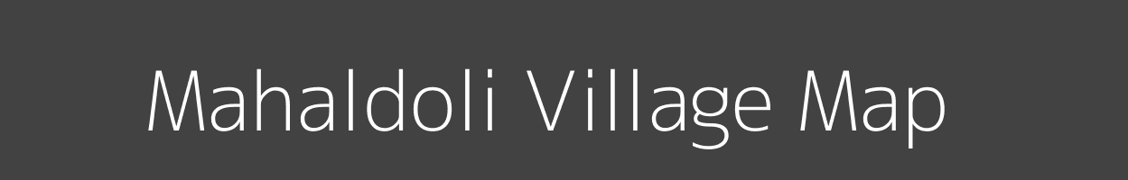 Map of Mahaldoli Village in Maharashtra Image