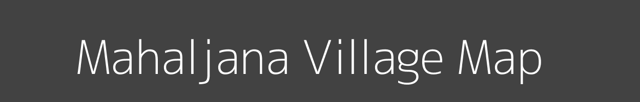 Map of Mahaljana Village in Uttar Pradesh Image