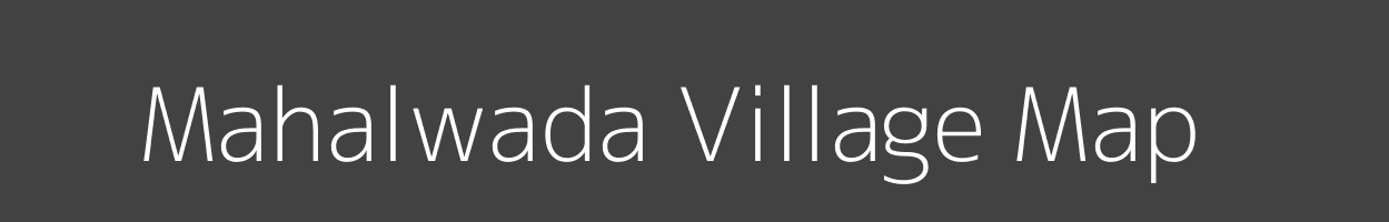 Map of Mahalwada Village in Madhya Pradesh Image