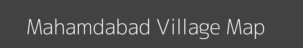 Map of Mahamdabad Village in Uttar Pradesh Image