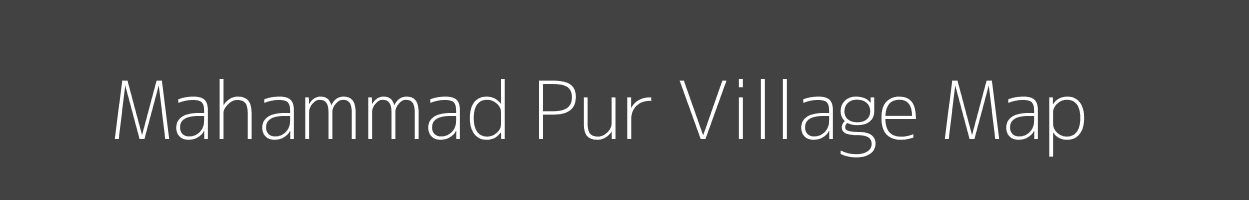 Map of Mahammad Pur Village in Odisha Image