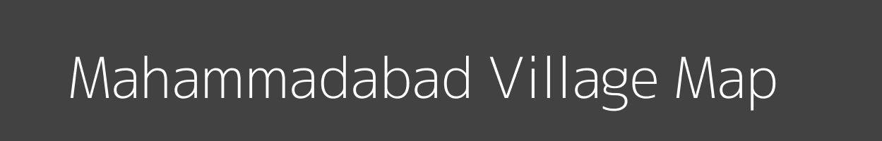 Map of Mahammadabad Village in Bihar Image