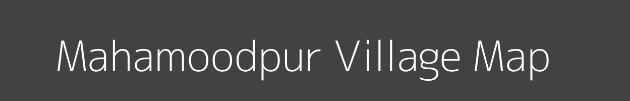 Map of Mahamoodpur Village in Uttar Pradesh Image