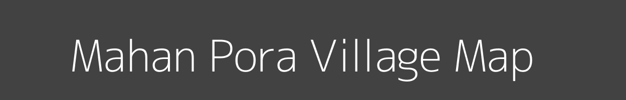 Map of Mahan Pora Village in Jammu and Kashmir Image