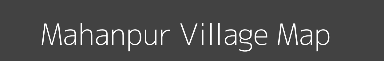 Map of Mahanpur Village in Uttar Pradesh Image