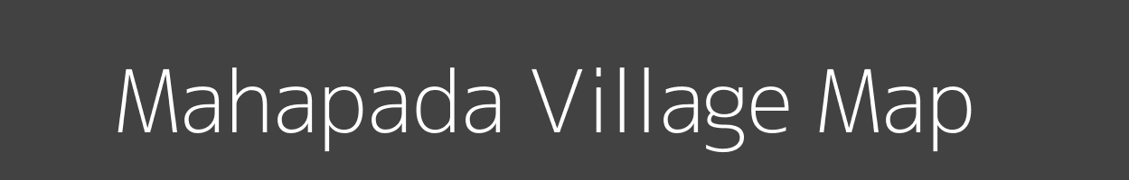 Map of Mahapada Village in Odisha Image