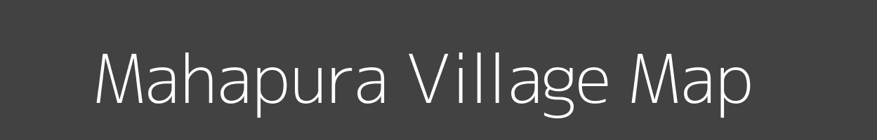 Map of Mahapura Village in Madhya Pradesh Image