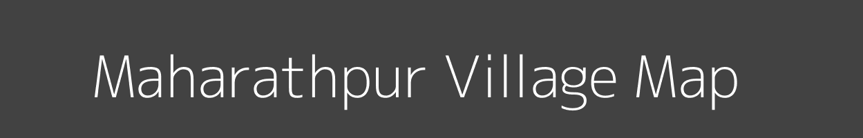 Map of Maharathpur Village in Uttar Pradesh Image